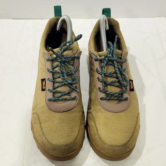 Teva Wyldland Aloe Olive Green Hiking Outdoor Canvas Women's Shoes 9.5 - Picture 3 of 9